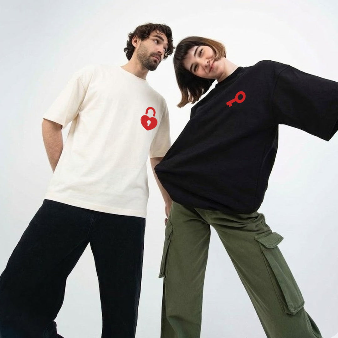 Lock Key - Couple T-shirts