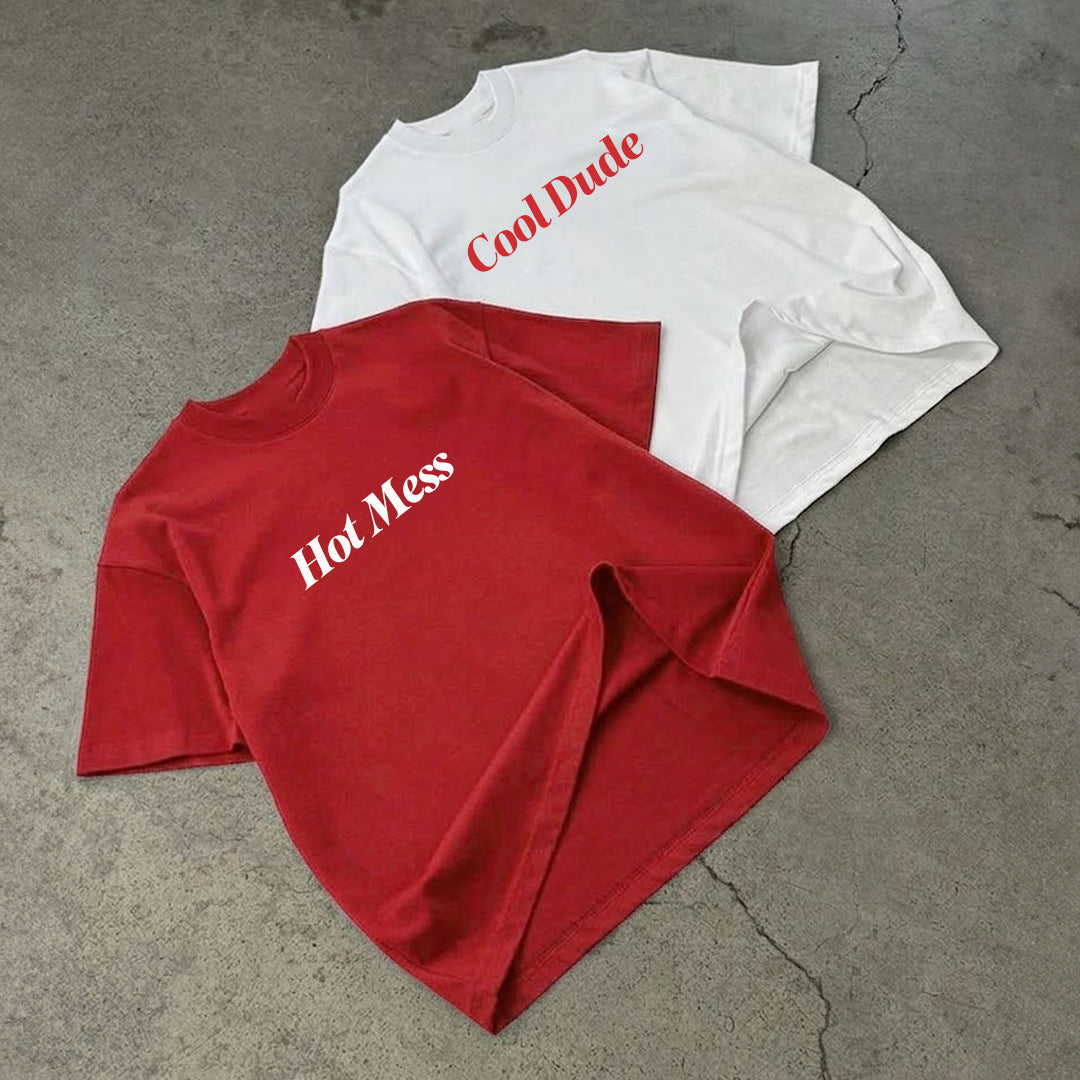 Hot Mess - Couple T-shirts