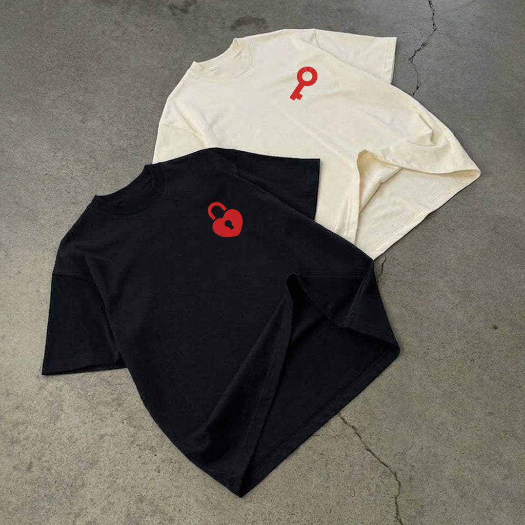 Lock Key - Couple T-shirts