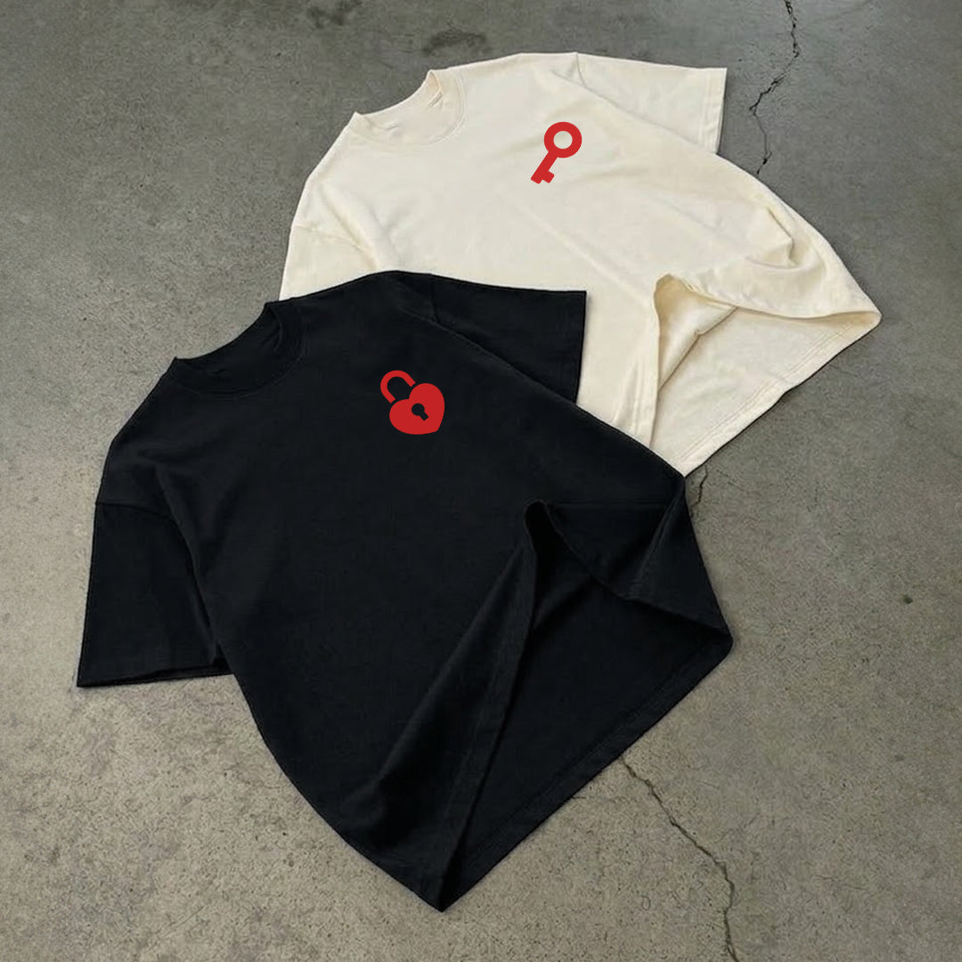 Lock Key - Couple T-shirts