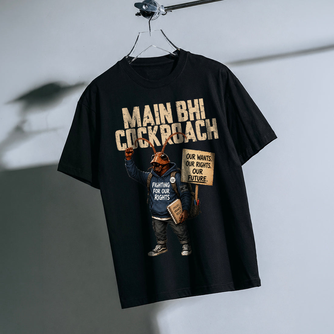 Main Bhi Cockroach - T-shirt